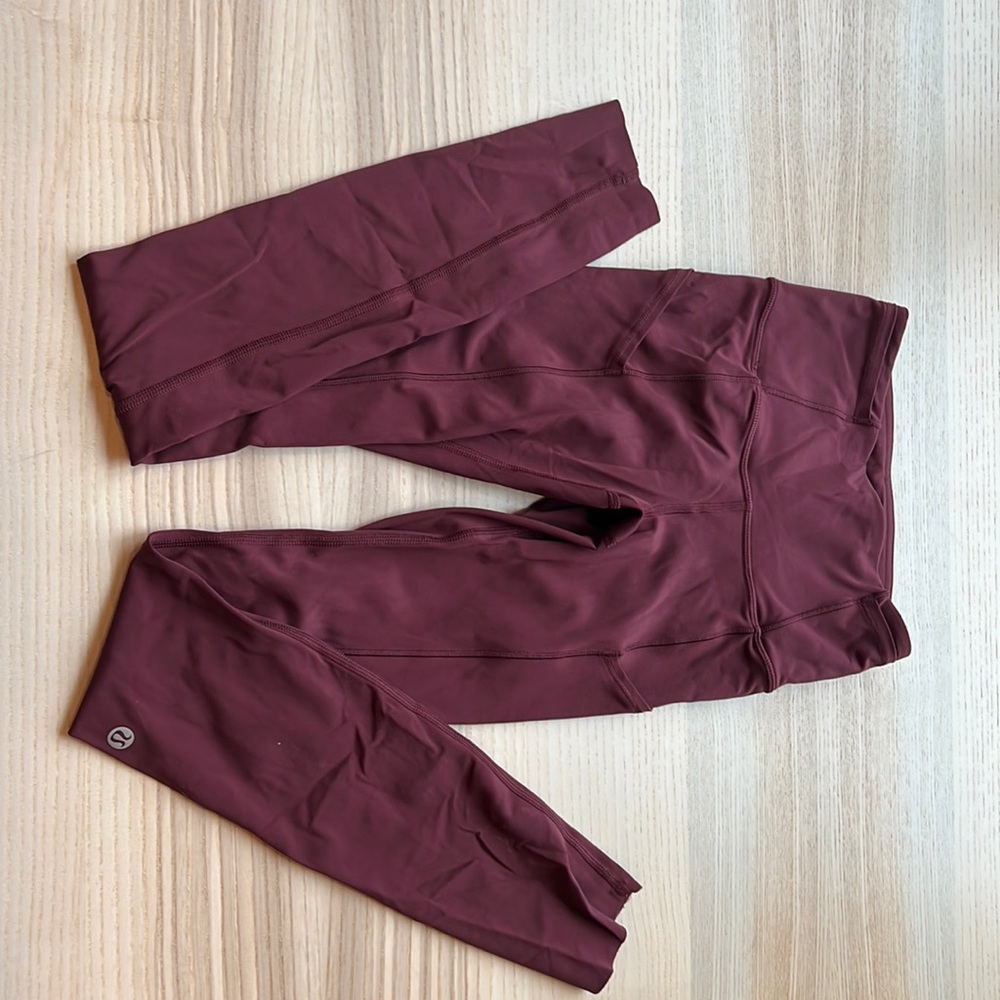 lululemon tights size 0